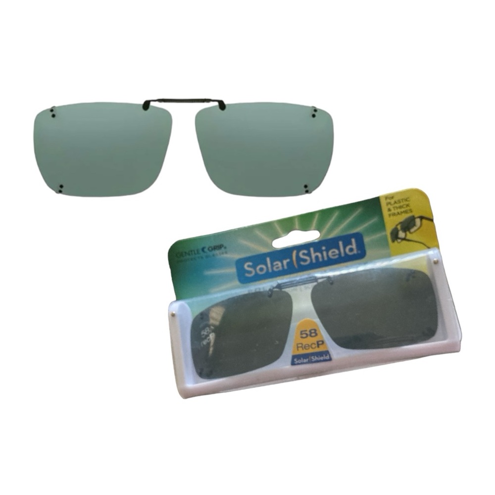 Solar Shield 58 RecP Polarized Clip Ons